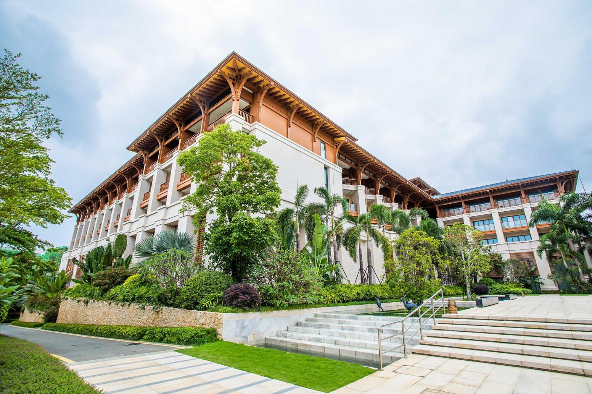 Shenzhen Marriott Hotel Golden Bay Exterior photo